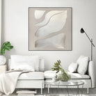Flowing Shapes in Soft Neutral Tones by Alma on GIANT ART - abstract abstract