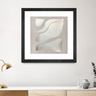 Flowing Shapes in Soft Neutral Tones by Alma on GIANT ART - abstract abstract