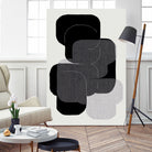 Abstract Forms in Black by cartissi on GIANT ART - abstract grey