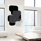Abstract Forms in Black by cartissi on GIANT ART - abstract grey