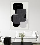 Abstract Forms in Black by cartissi on GIANT ART - abstract grey