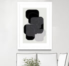 Abstract Forms in Black by cartissi on GIANT ART - abstract grey
