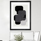 Abstract Forms in Black by cartissi on GIANT ART - abstract grey