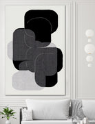 Monochrome Layers by cartissi on GIANT ART - abstract abstract art