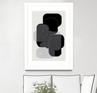 Monochrome Layers by cartissi on GIANT ART - abstract abstract art