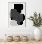 Monochrome Layers by cartissi on GIANT ART - abstract abstract art