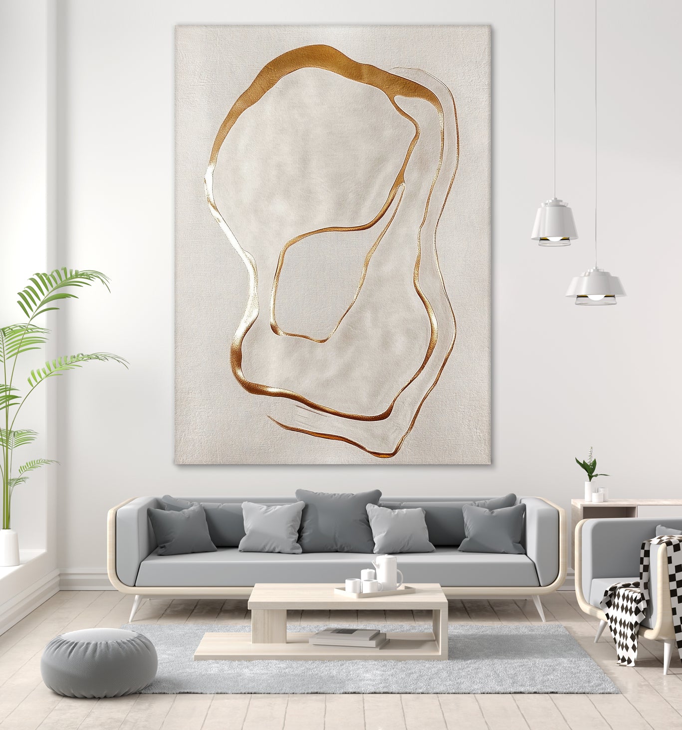 Golden Whispers by Alma on GIANT ART - 5971 illustration