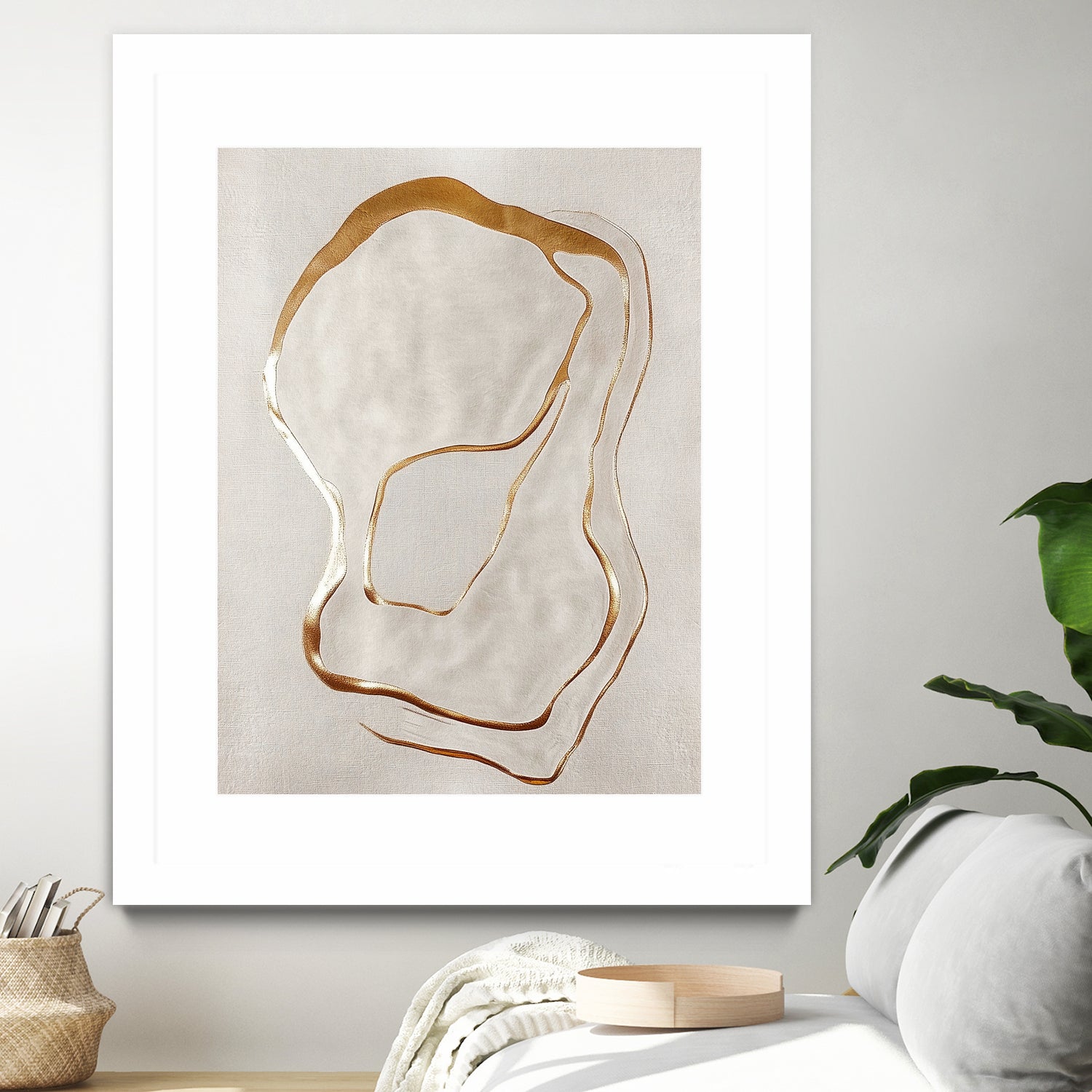 Golden Whispers by Alma on GIANT ART - 5971 illustration