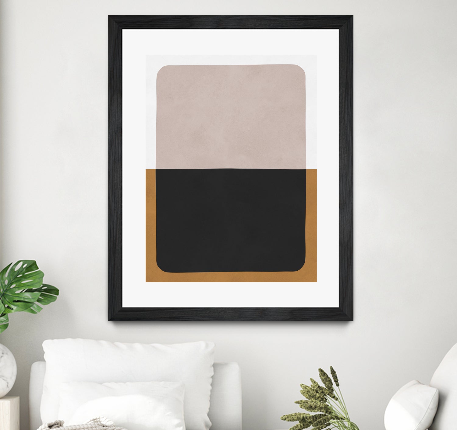 Two overlapping colors 1 by Vitor Costa on GIANT ART