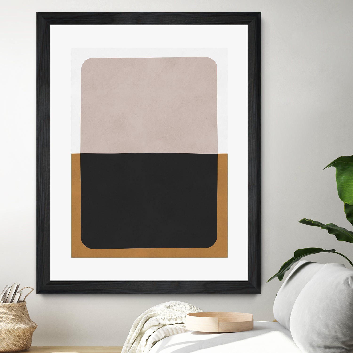 Two overlapping colors 1 by Vitor Costa on GIANT ART