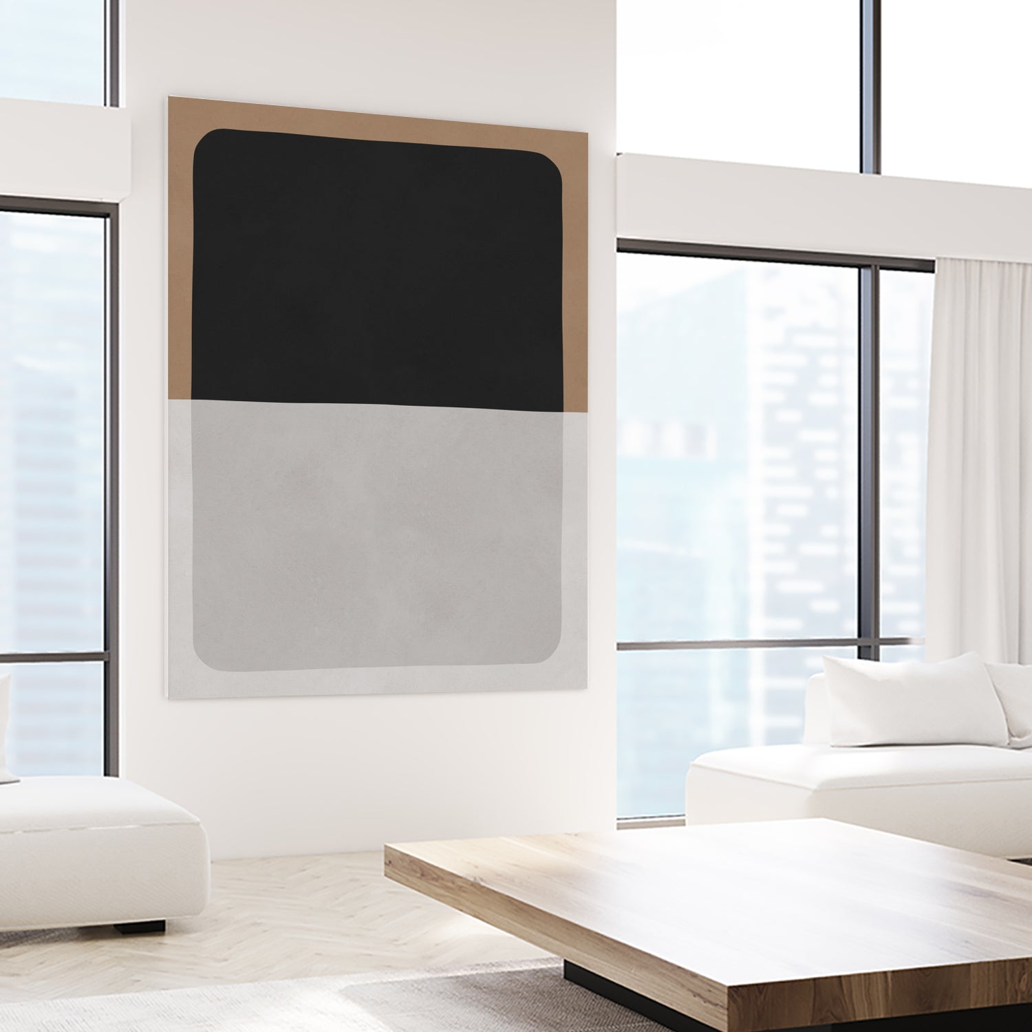 Black and brown art 1 by Vitor Costa on GIANT ART