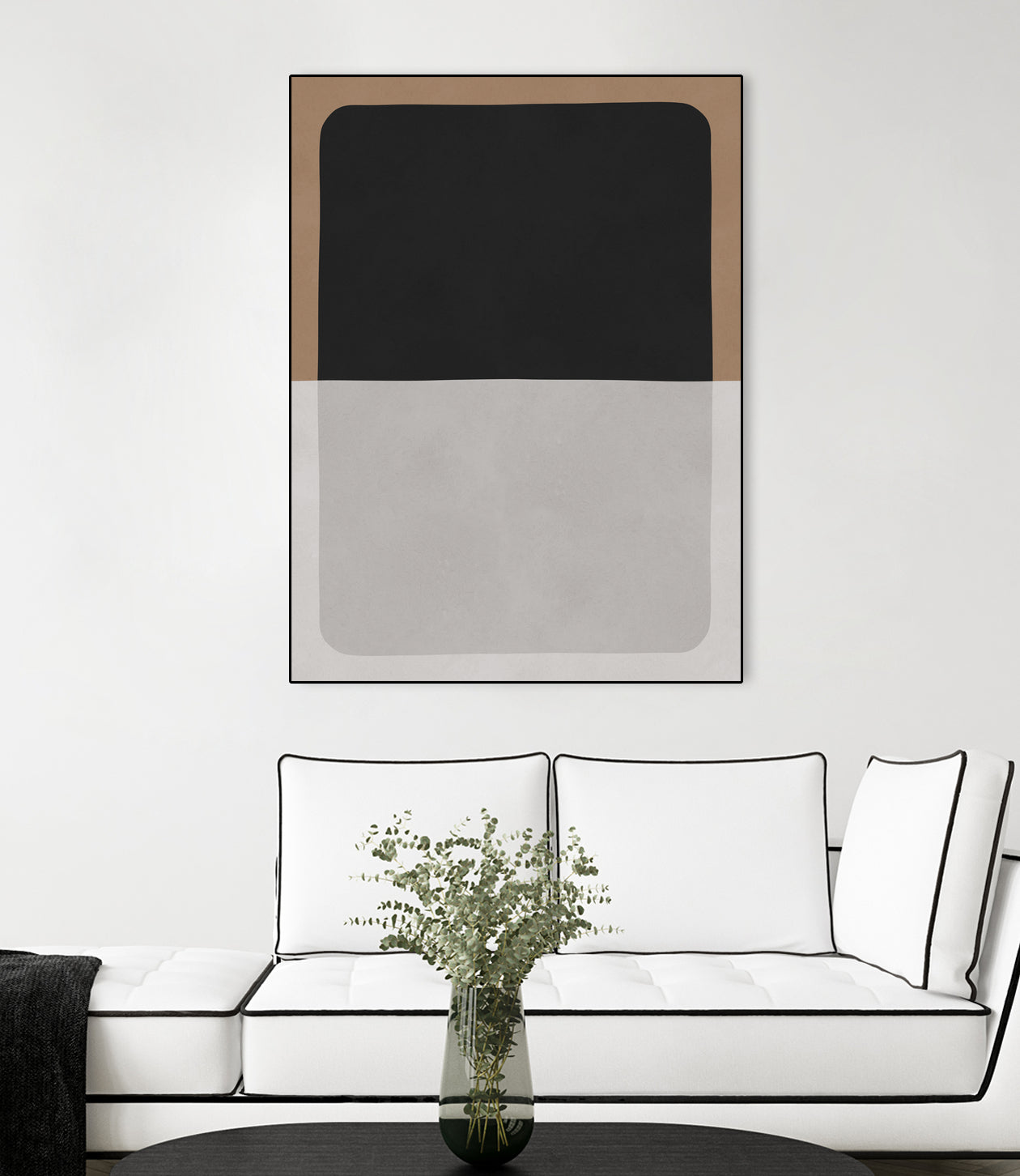 Black and brown art 1 by Vitor Costa on GIANT ART