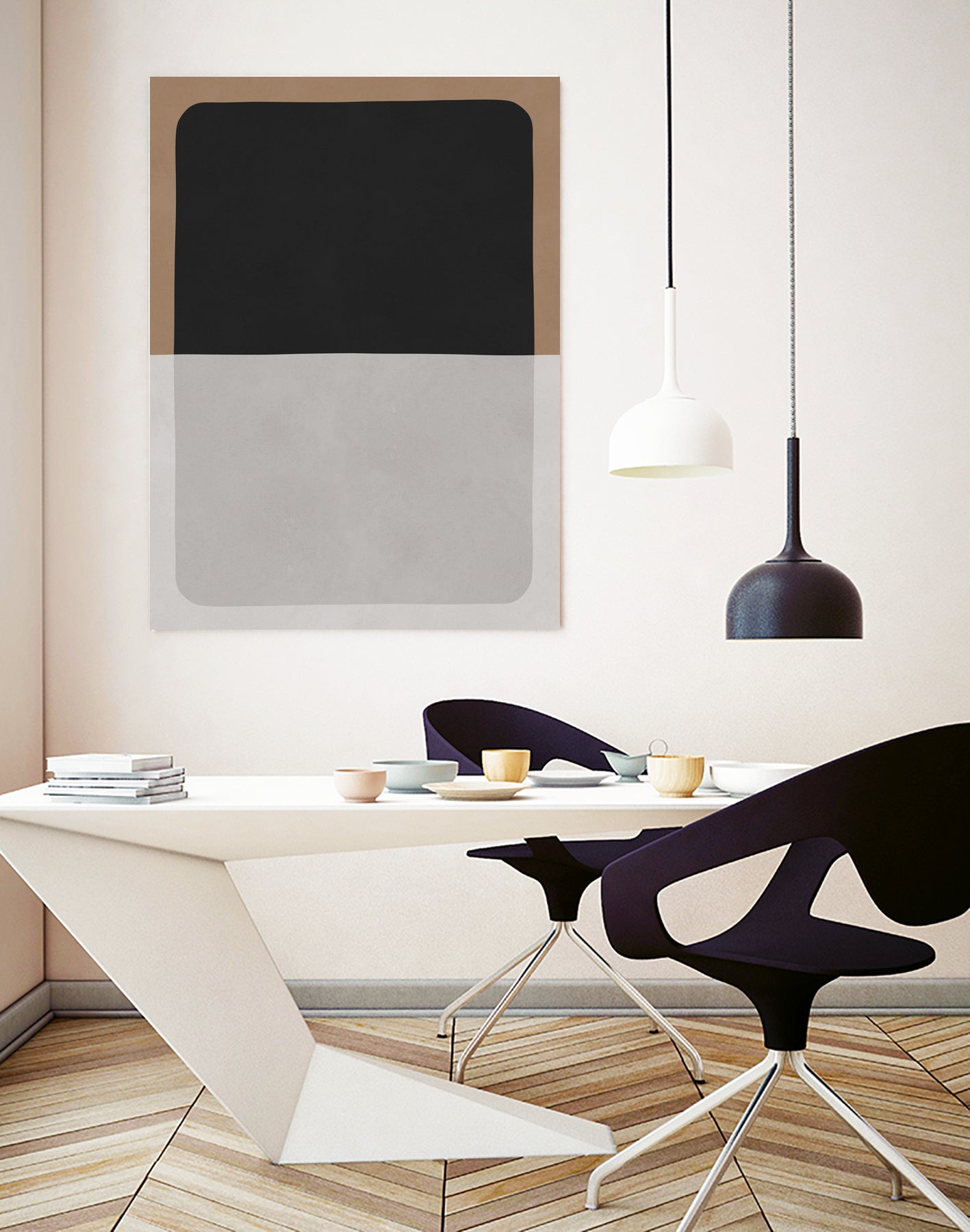 Black and brown art 1 by Vitor Costa on GIANT ART