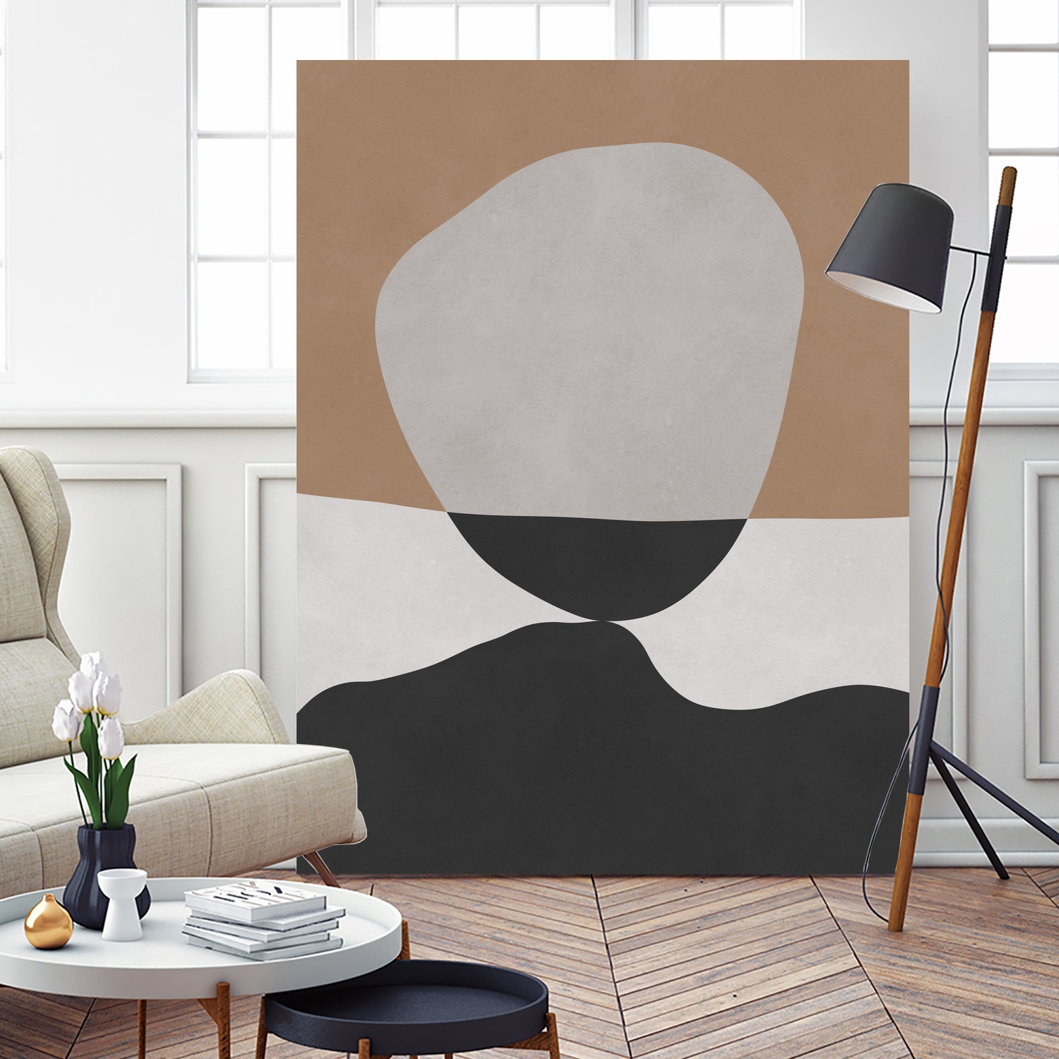 Black and brown art 6 by Vitor Costa on GIANT ART