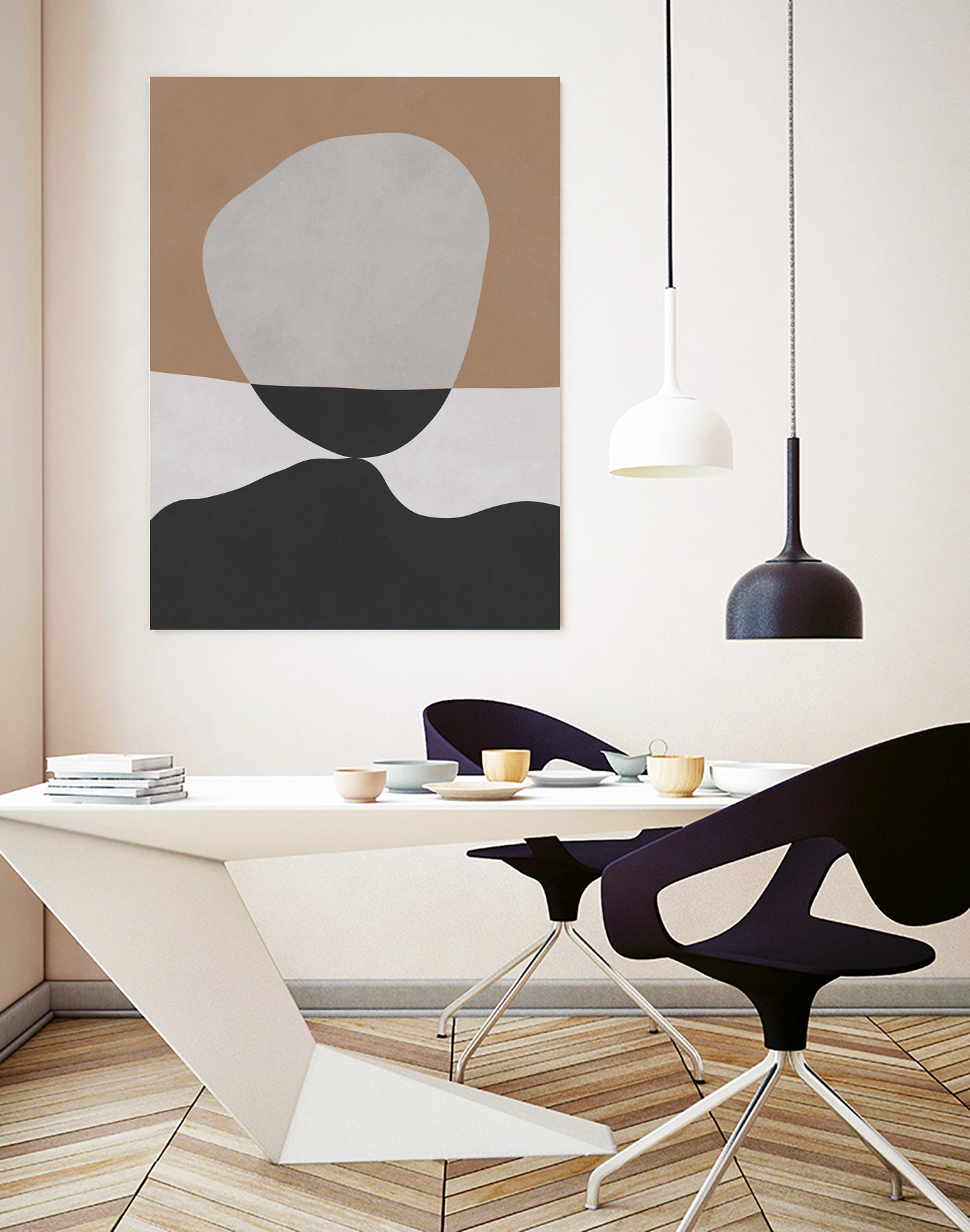 Black and brown art 6 by Vitor Costa on GIANT ART