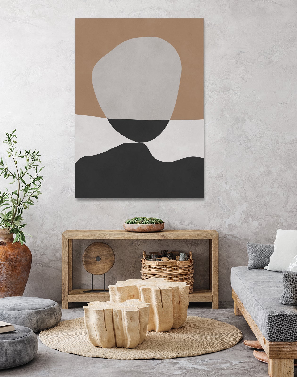 Black and brown art 6 by Vitor Costa on GIANT ART