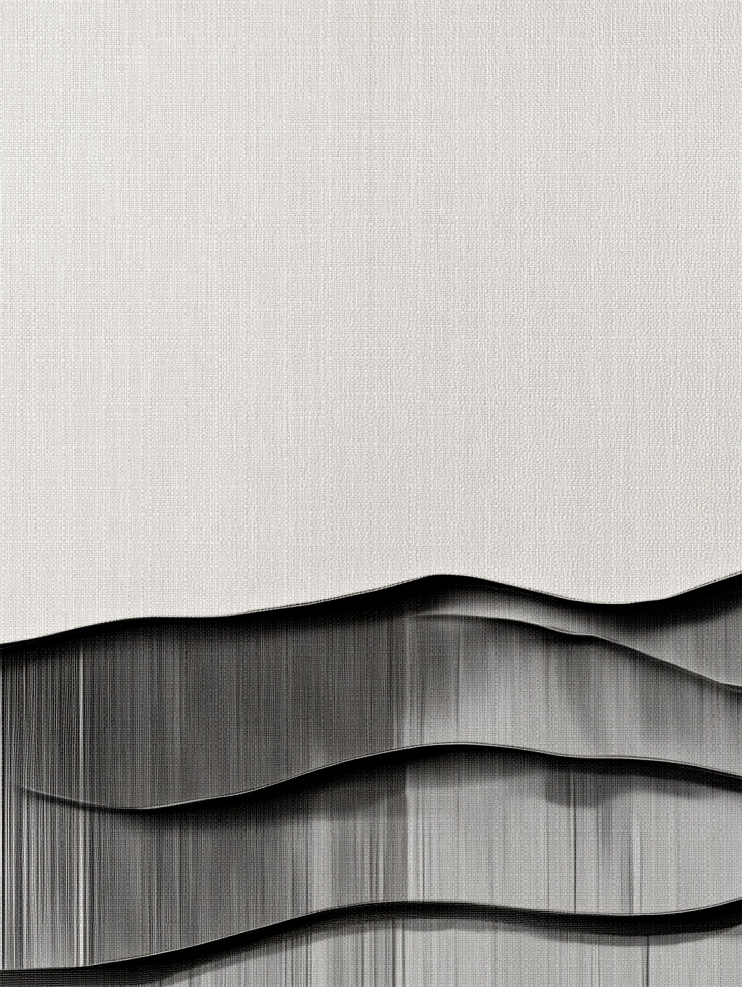 Monochrome Waves by Alma on GIANT ART - 6154 illustration