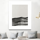 Monochrome Waves by Alma on GIANT ART - 6154 illustration
