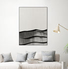 Monochrome Waves by Alma on GIANT ART - 6154 illustration