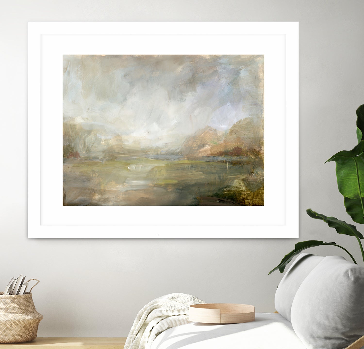 Misty Morning Vista by Julia Cheney on GIANT ART - 13568 illustration