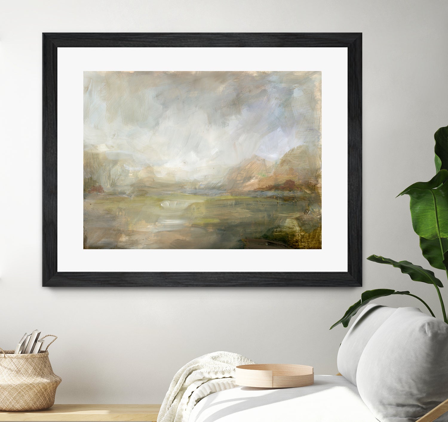 Misty Morning Vista by Julia Cheney on GIANT ART - 13568 illustration