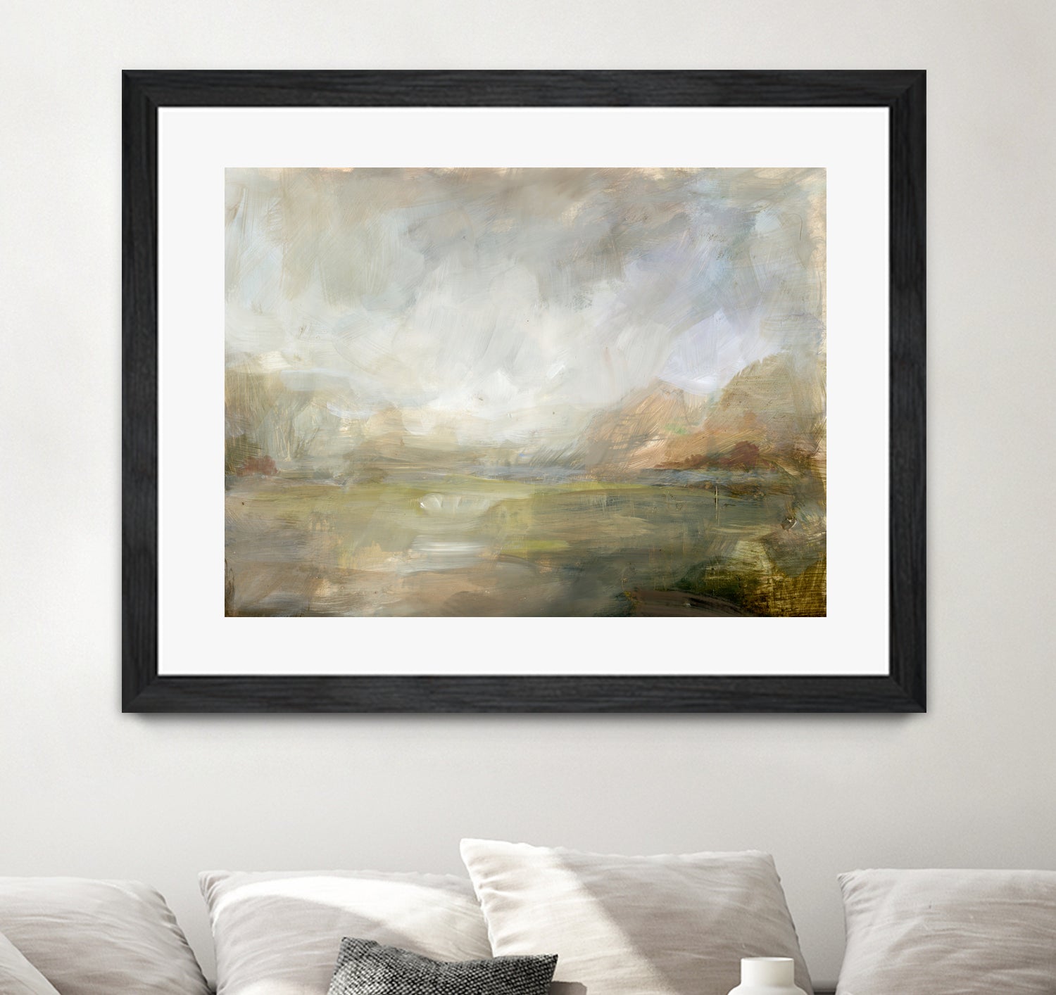 Misty Morning Vista by Julia Cheney on GIANT ART - 13568 illustration