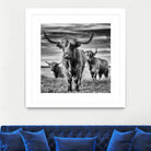 le trio by Stephane Pecqueux on GIANT ART - trois animal trois