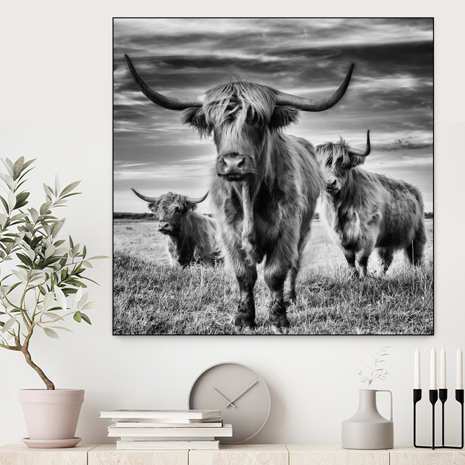 le trio by Stephane Pecqueux on GIANT ART - trois animal trois