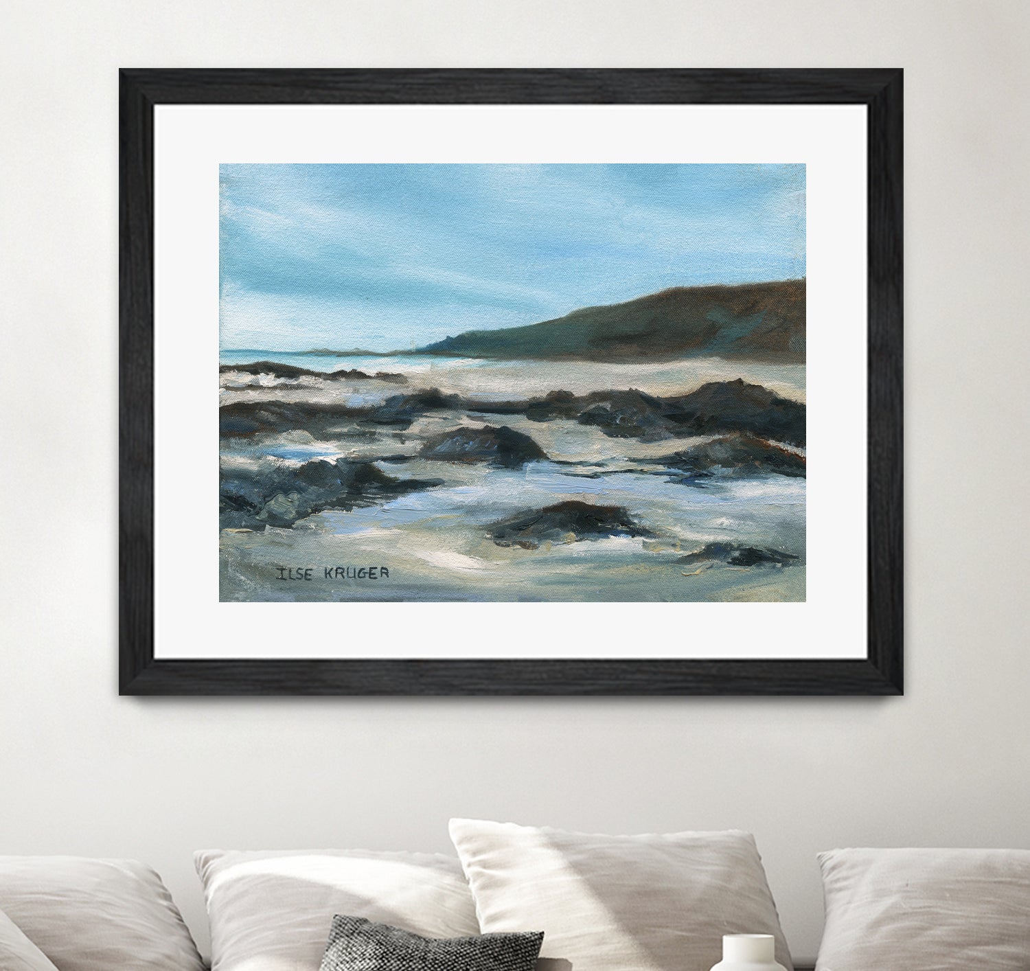Rocky Shoreline Scene by Ilse Kruger on GIANT ART - 4786 photography