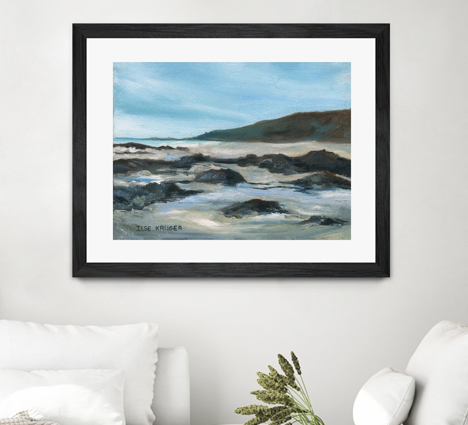 Rocky Shoreline Scene by Ilse Kruger on GIANT ART - 4786 photography