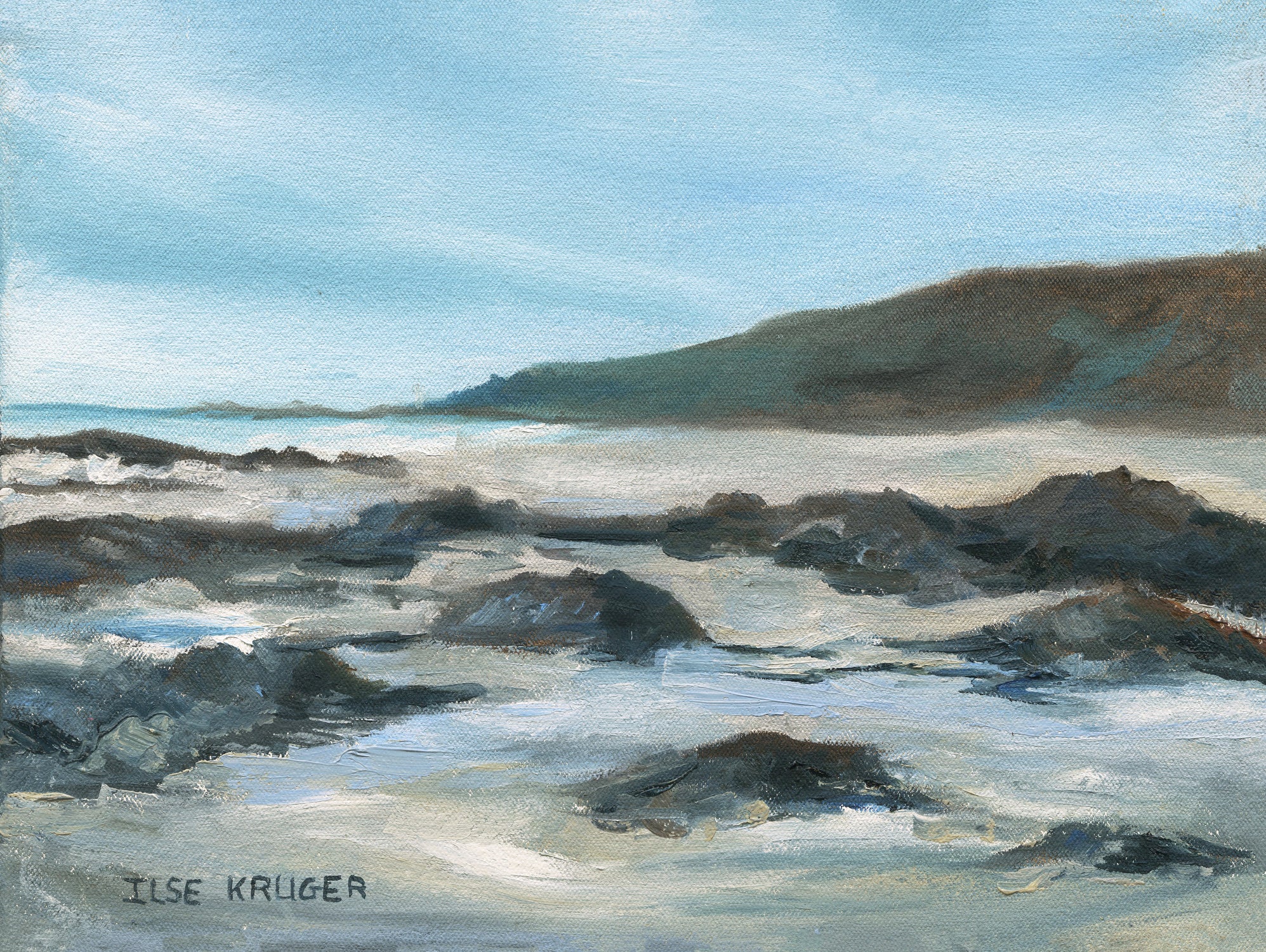 Rocky Shoreline Scene by Ilse Kruger on GIANT ART - 4786 photography