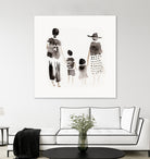 Family Silhouettes by Danushka Abeygoda on GIANT ART - 7200 illustration