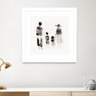 Family Silhouettes by Danushka Abeygoda on GIANT ART - 7200 illustration