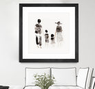 Family Silhouettes by Danushka Abeygoda on GIANT ART - 7200 illustration