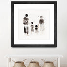 Family Silhouettes by Danushka Abeygoda on GIANT ART - 7200 illustration
