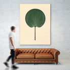 Green Palm Leaf by Annika Persson on GIANT ART - flowers and plants botanical art