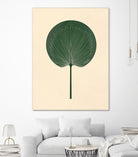Green Palm Leaf by Annika Persson on GIANT ART - flowers and plants botanical art
