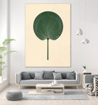 Green Palm Leaf by Annika Persson on GIANT ART - flowers and plants botanical art