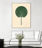 Green Palm Leaf by Annika Persson on GIANT ART - flowers and plants botanical art