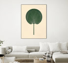 Green Palm Leaf by Annika Persson on GIANT ART - flowers and plants botanical art