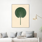 Green Palm Leaf by Annika Persson on GIANT ART - flowers and plants botanical art