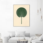 Green Palm Leaf by Annika Persson on GIANT ART - flowers and plants botanical art