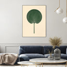 Green Palm Leaf by Annika Persson on GIANT ART - flowers and plants botanical art