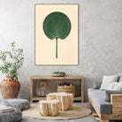 Green Palm Leaf by Annika Persson on GIANT ART - flowers and plants botanical art