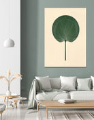 Green Palm Leaf by Annika Persson on GIANT ART - flowers and plants botanical art