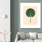 Green Palm Leaf by Annika Persson on GIANT ART - flowers and plants botanical art