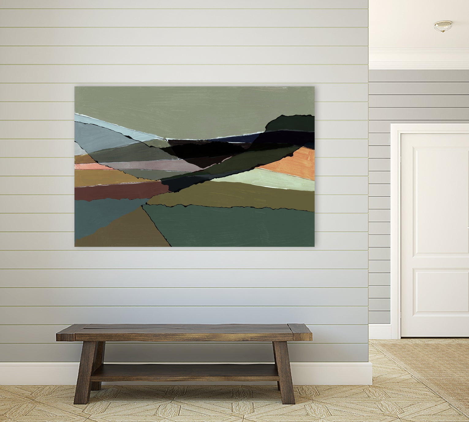 Subdued Landscape by cartissi on GIANT ART - abstract landscape art nature and landscapes abstract landscape art
