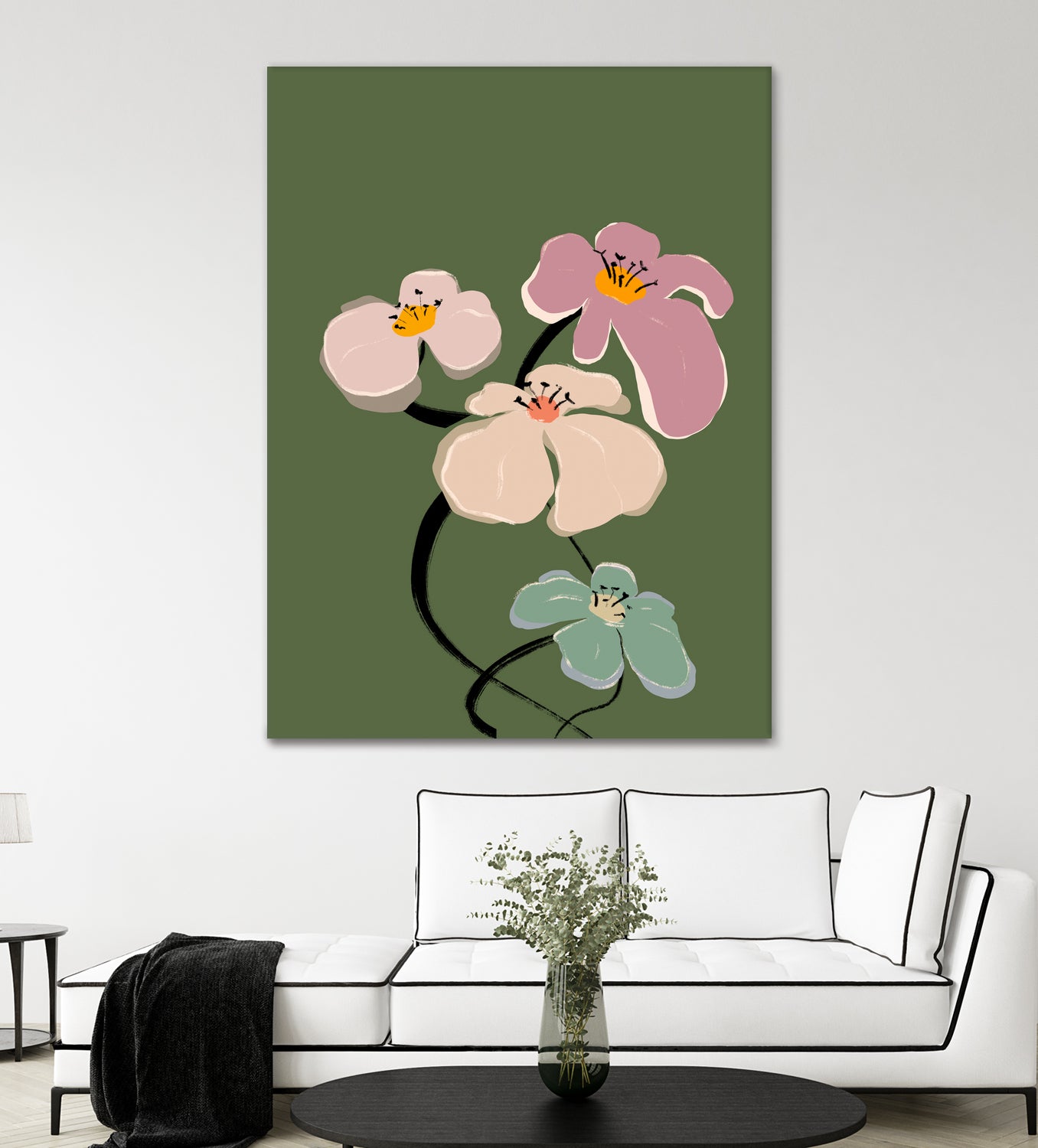 Zenflowersno10 - Art Print by Treechild | GIANT ART