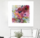 Vibrant Floral Abstract by Alexandra Higgins on GIANT ART - floral painting flowers and plants floral painting