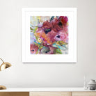 Vibrant Floral Abstract by Alexandra Higgins on GIANT ART - floral painting flowers and plants floral painting